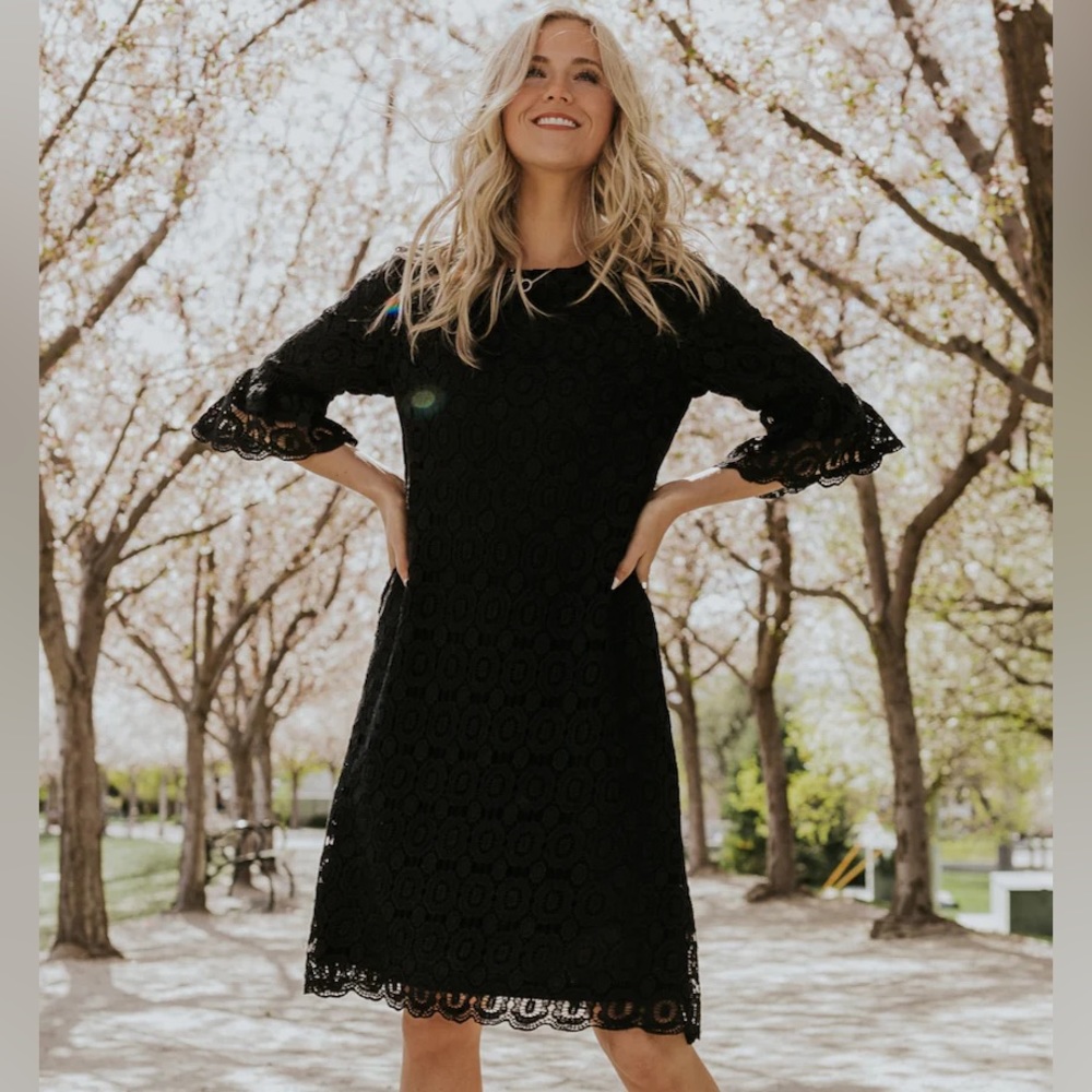 Roolee // Let’s Dance Lace Midi Dress // size S